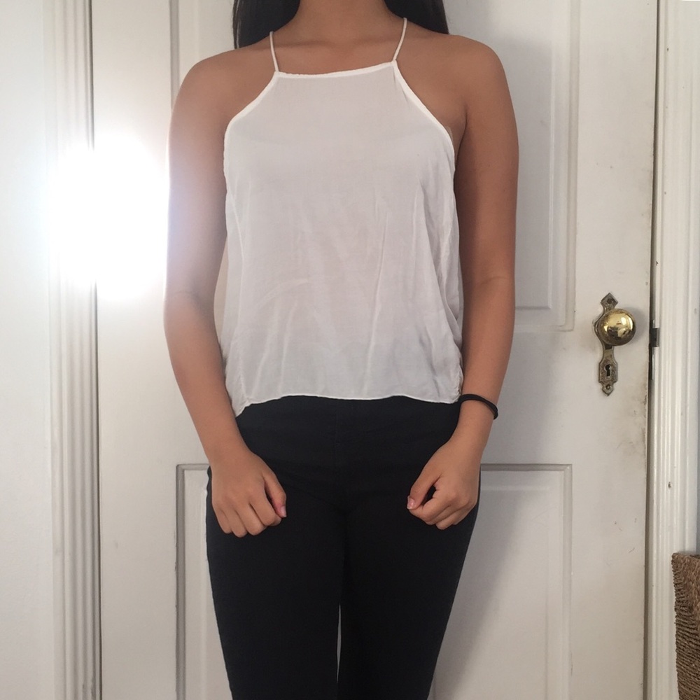 Brandy Melville high neck tank😍